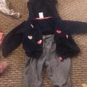 6 month girls jacket set
